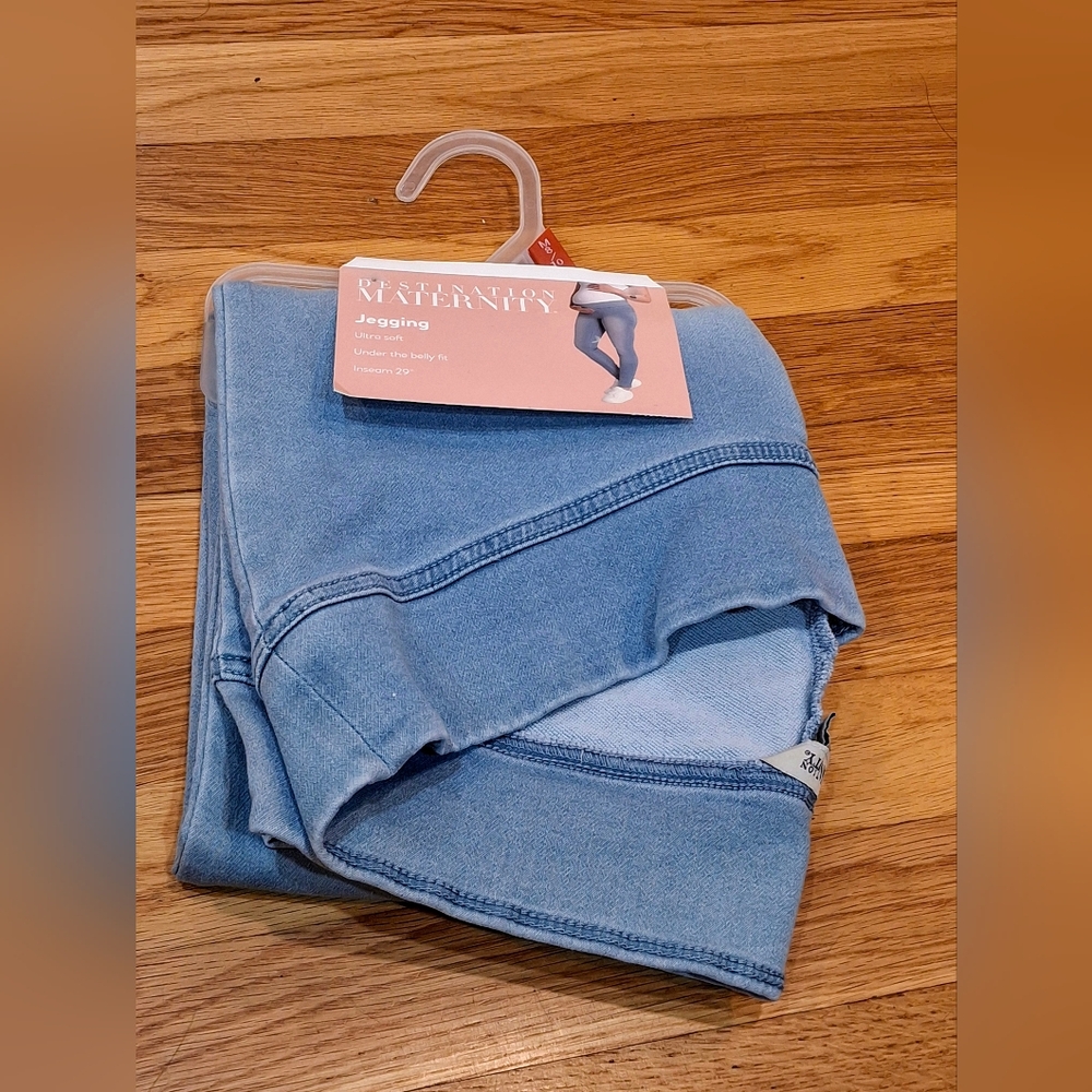 Destination MARTERNITY Jegging Light  Wash